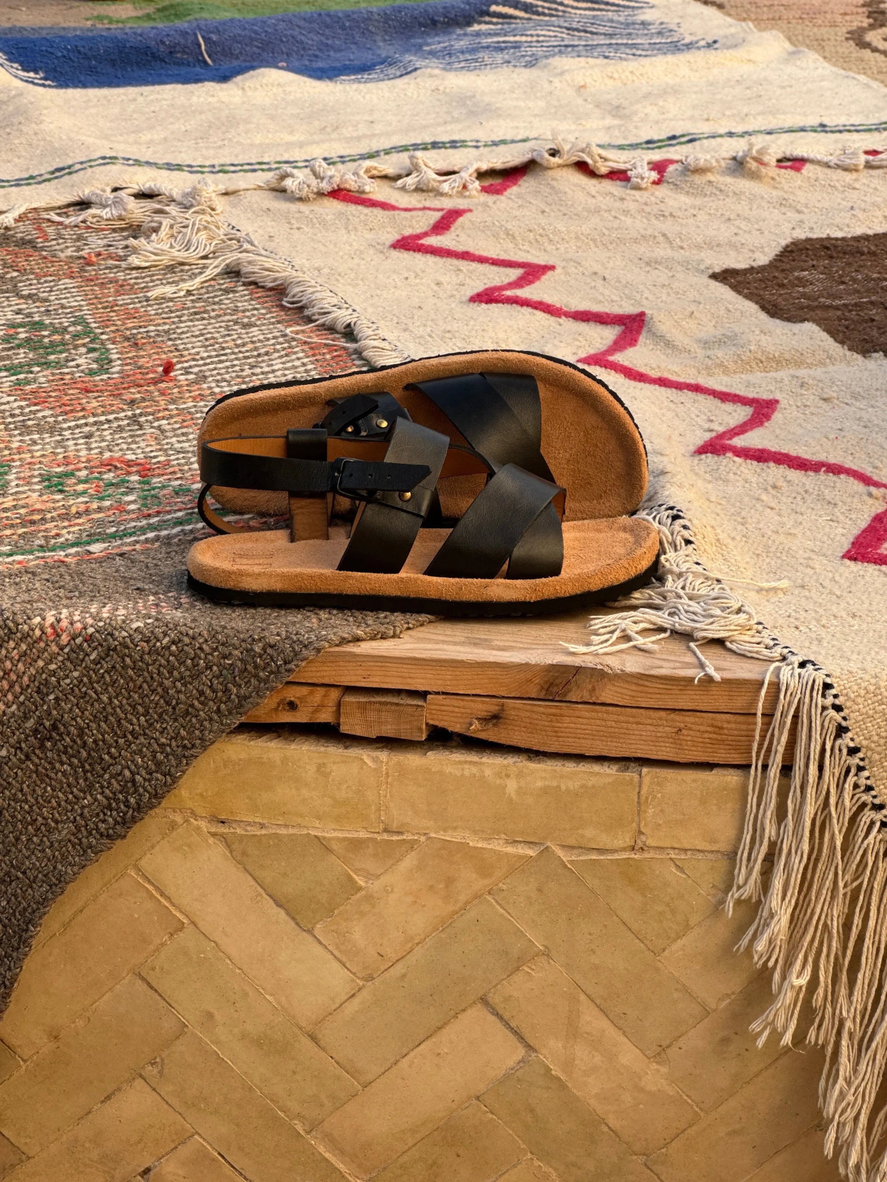 Sandales en Cuir Élégantes et Confortables | JLD Craft