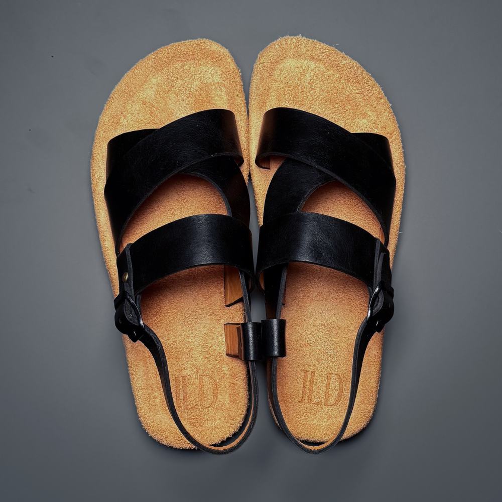 Sandale Atlas – L’alliance du cuir et de l’élégance intemporelle.