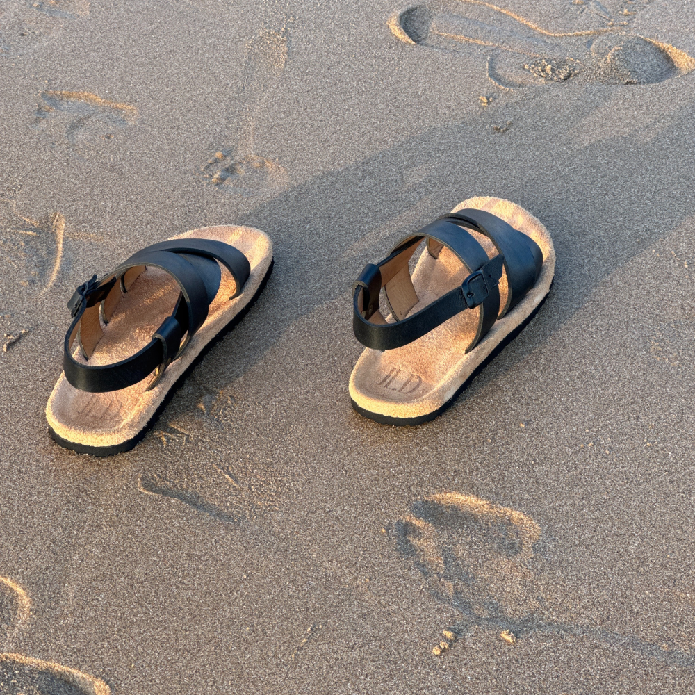 Sandale Atlas – L’alliance du cuir et de l’élégance intemporelle.