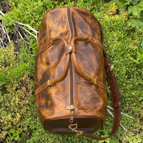 Altair – Sac de voyage en cuir raffiné JLDCraft