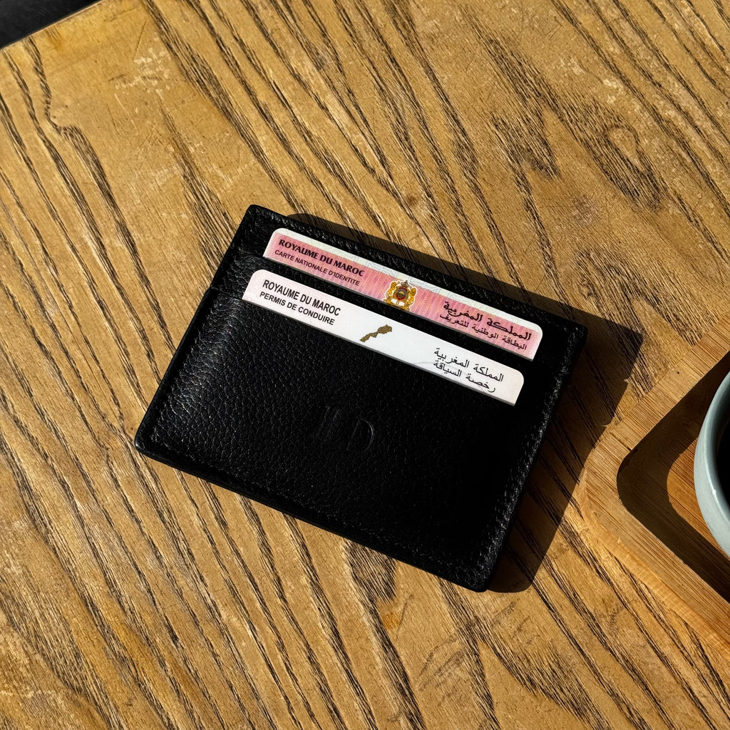 Porte-carte Fin en cuir | JLD Craft JLDCraft