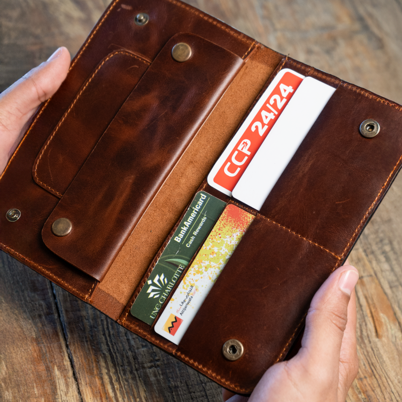 Portefeuille Slim pour hommes et femmes