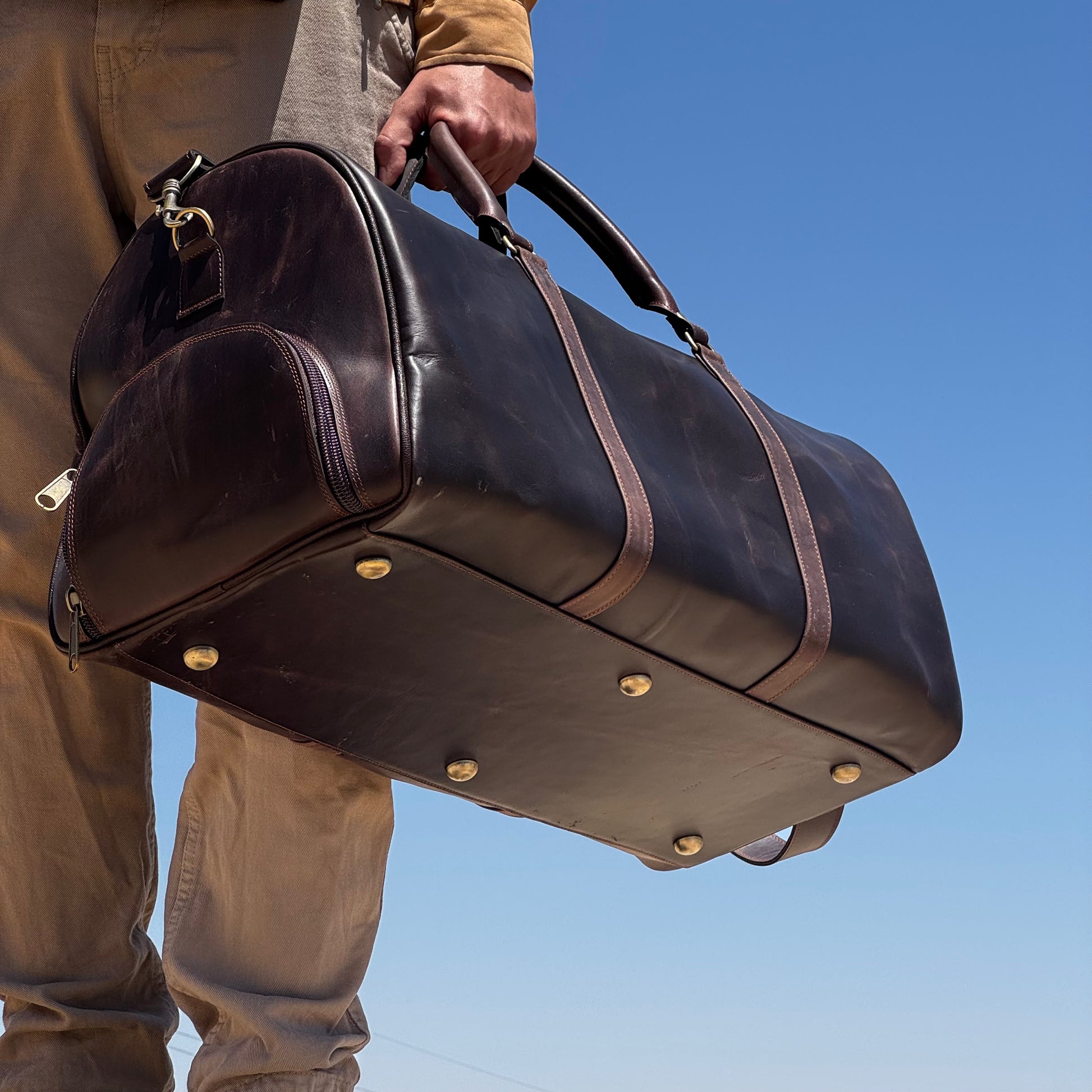 Altair – Sac de voyage en cuir raffiné