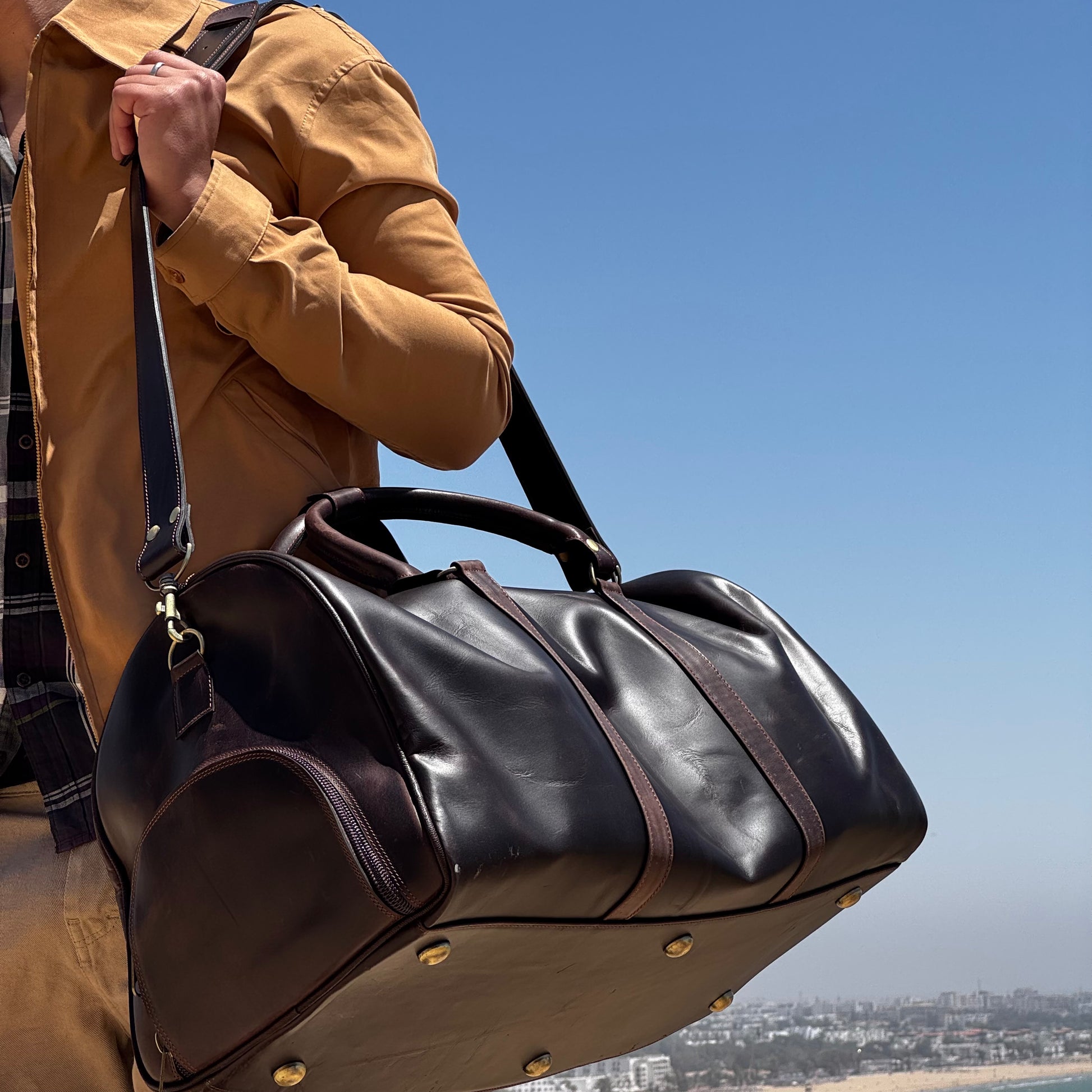 Altair – Sac de voyage en cuir raffiné